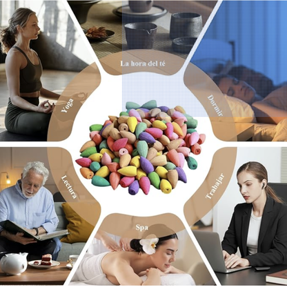 Conos de Incienso - Multicolor